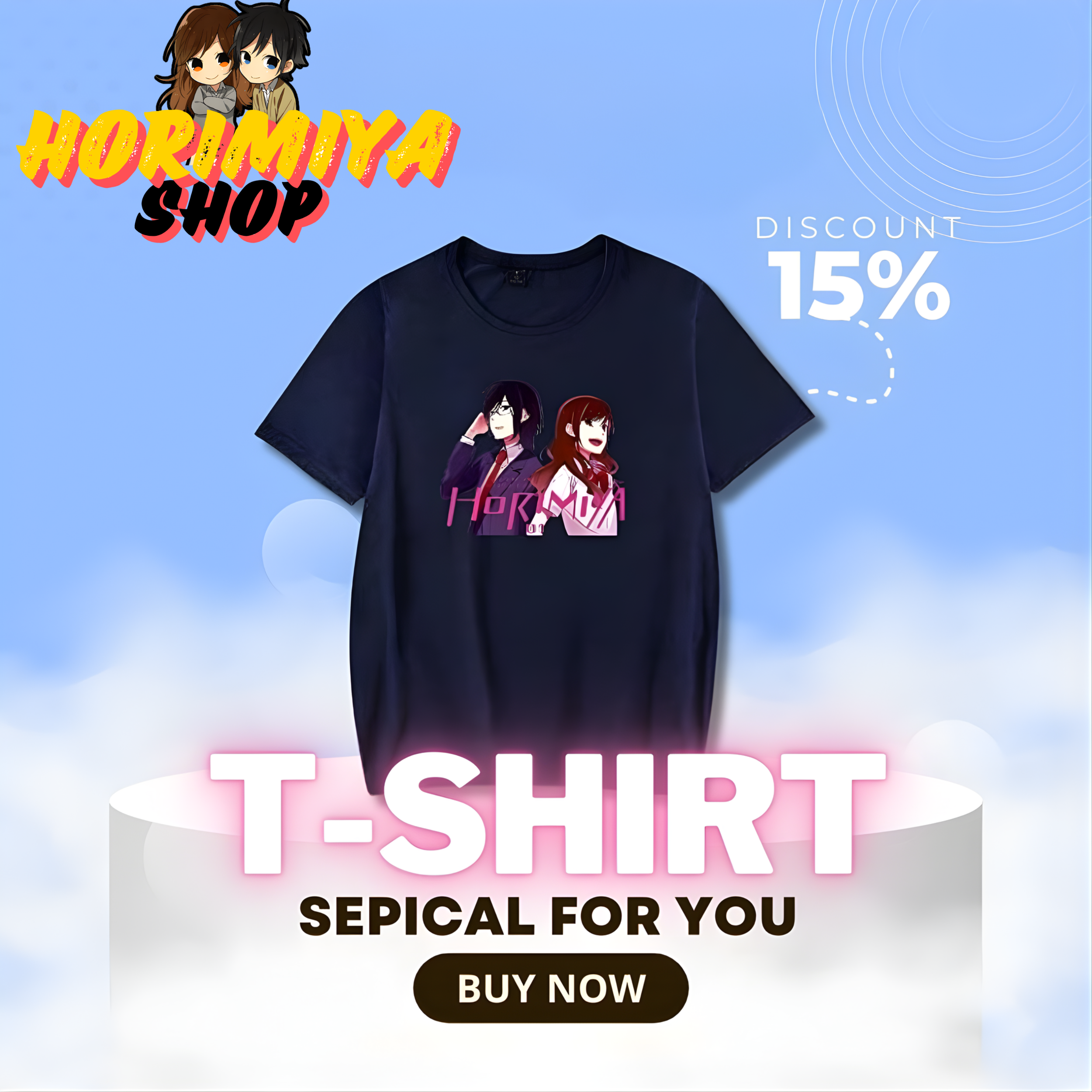 Horimiya t shirt - Horimiya Shop